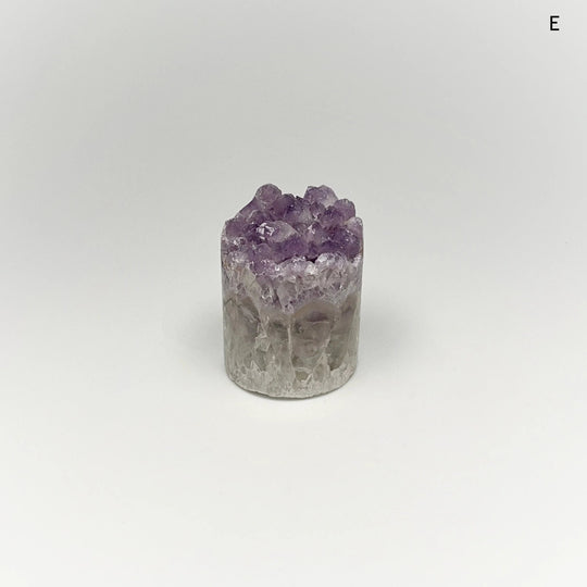 Amethyst Druze Cylinder Stand Up - Rocks and Gems Canada