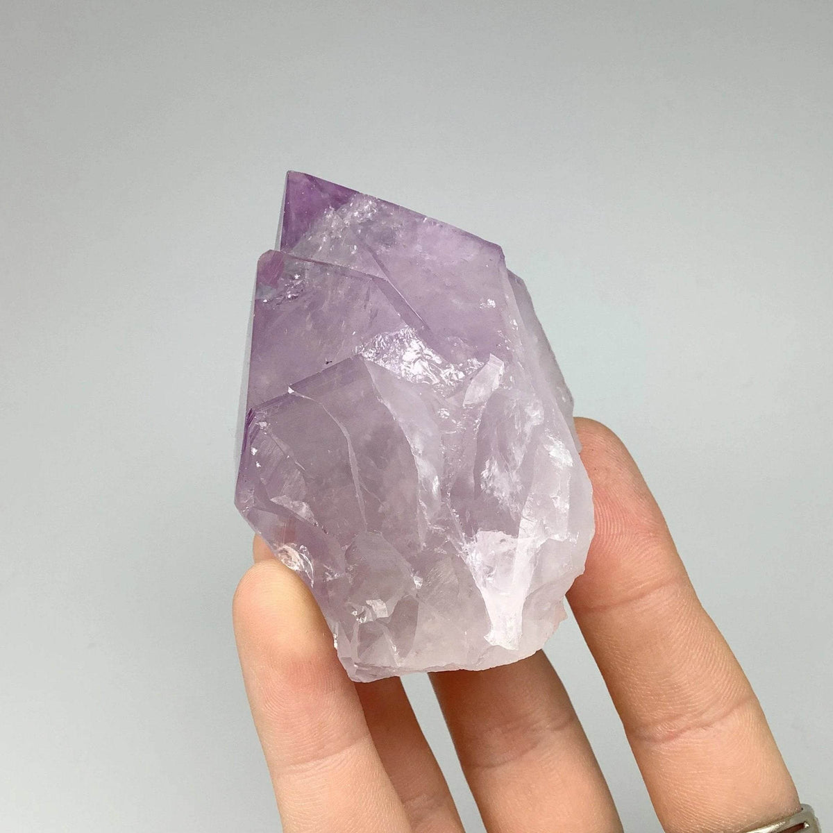 Amethyst Half Polished Point-Rocks and Gems Canada