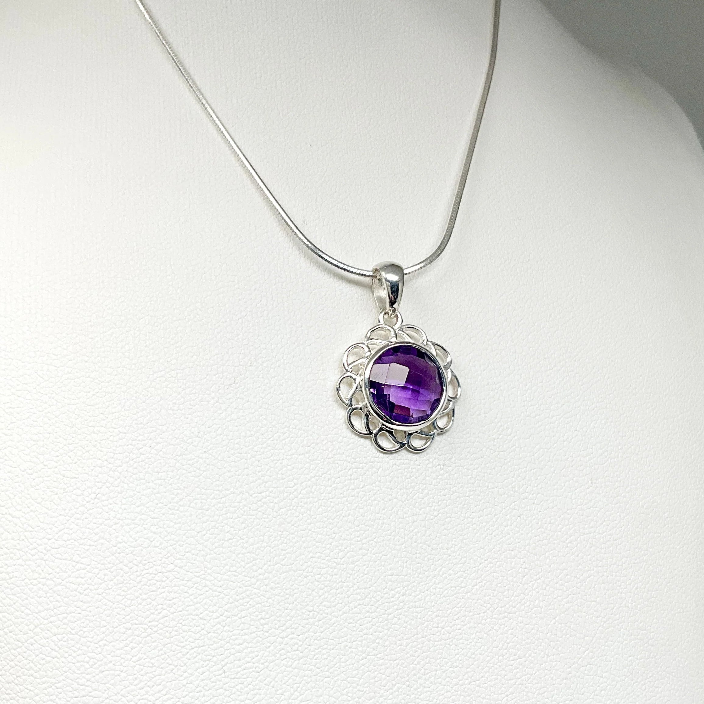 Amethyst Pendant - Rocks and Gems Canada
