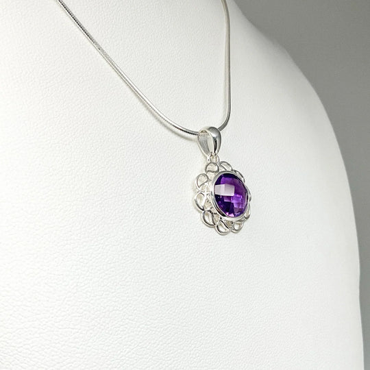 Amethyst Pendant - Rocks and Gems Canada