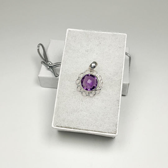 Amethyst Pendant - Rocks and Gems Canada