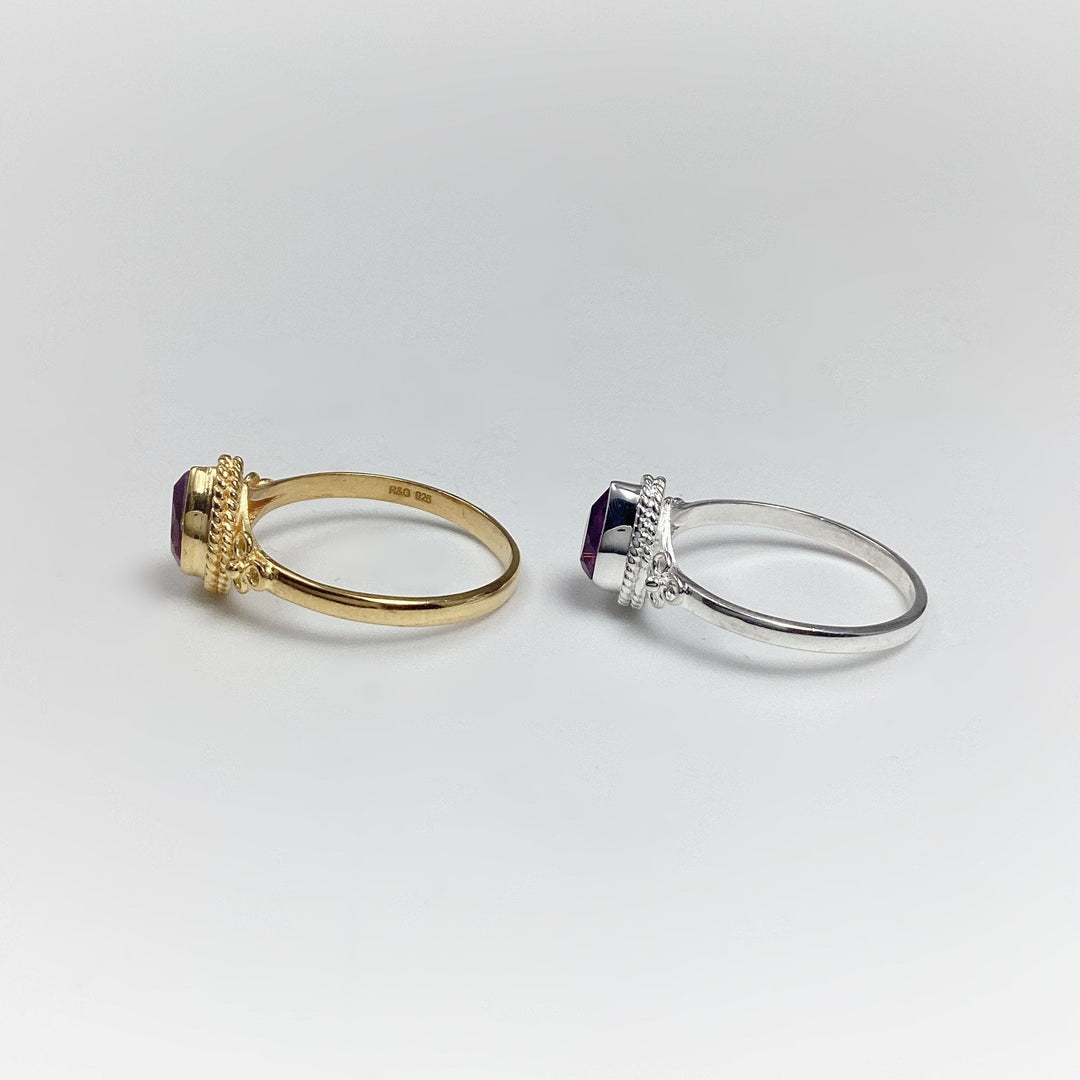 Amethyst Ring - Rocks and Gems Canada