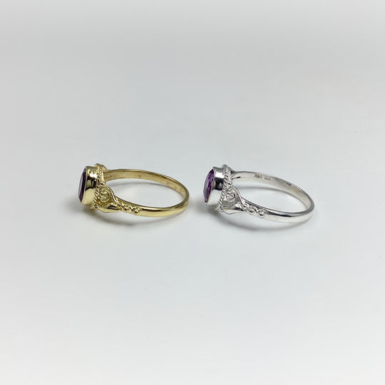 Amethyst Ring - Rocks and Gems Canada