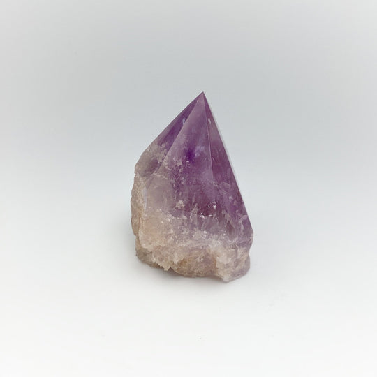 Amethyst Half Polished Point - Rocks and Gems Canada