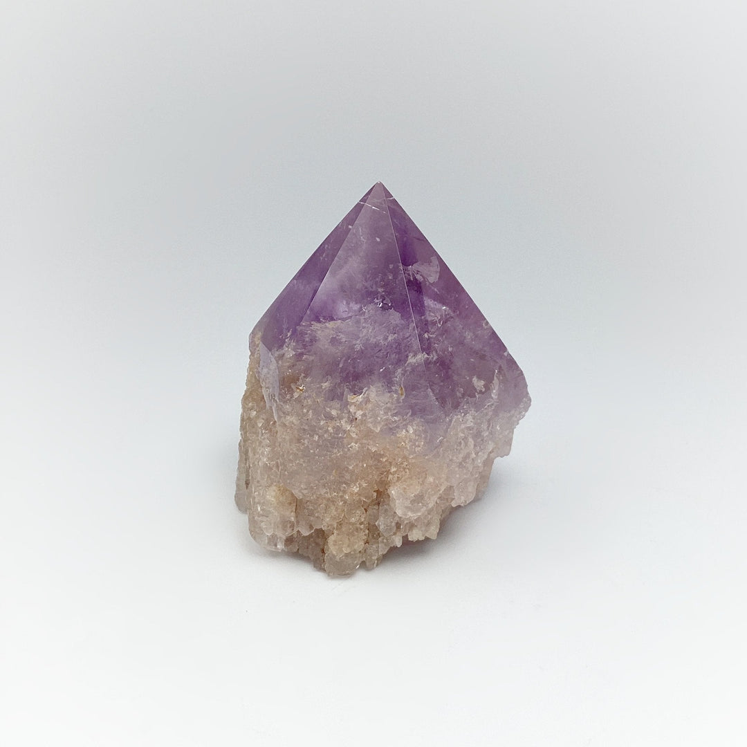 Amethyst Half Polished Point - Rocks and Gems Canada