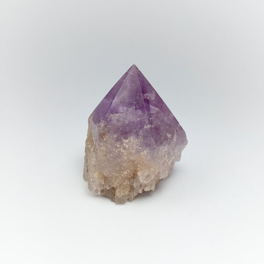 Amethyst Half Polished Point - Rocks and Gems Canada