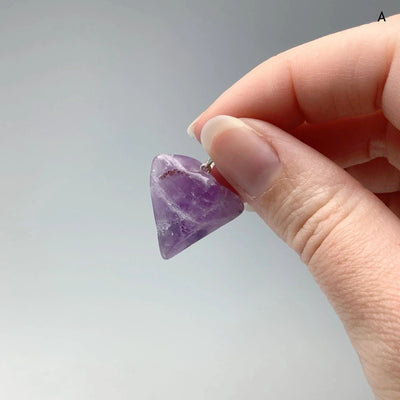 Amethyst Tumble Pendant