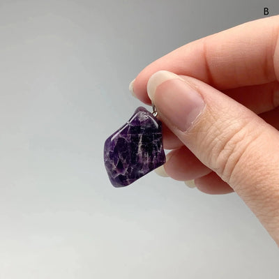 Amethyst Tumble Pendant