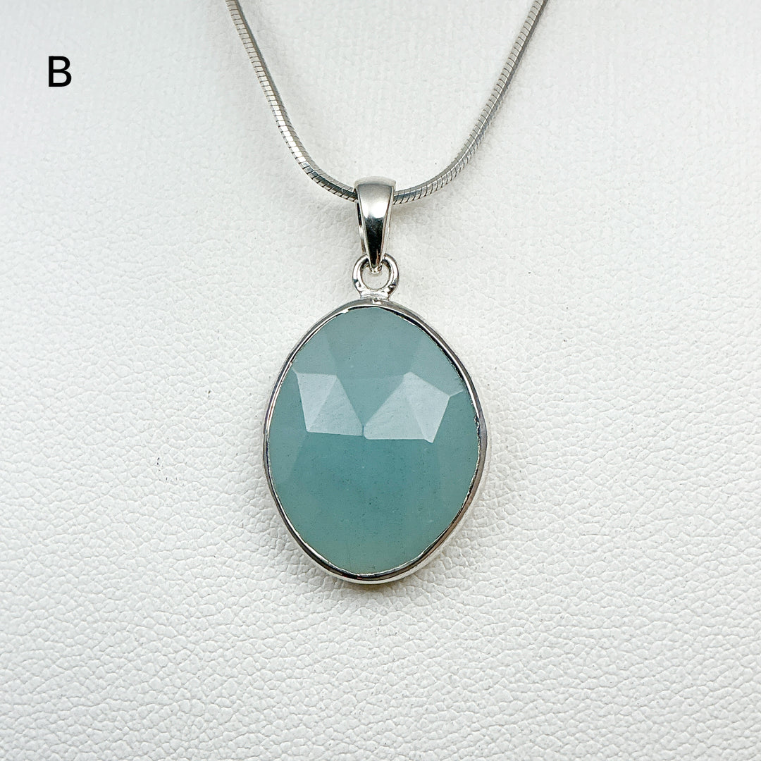 Aquamarine Pendant-Rocks and Gems Canada