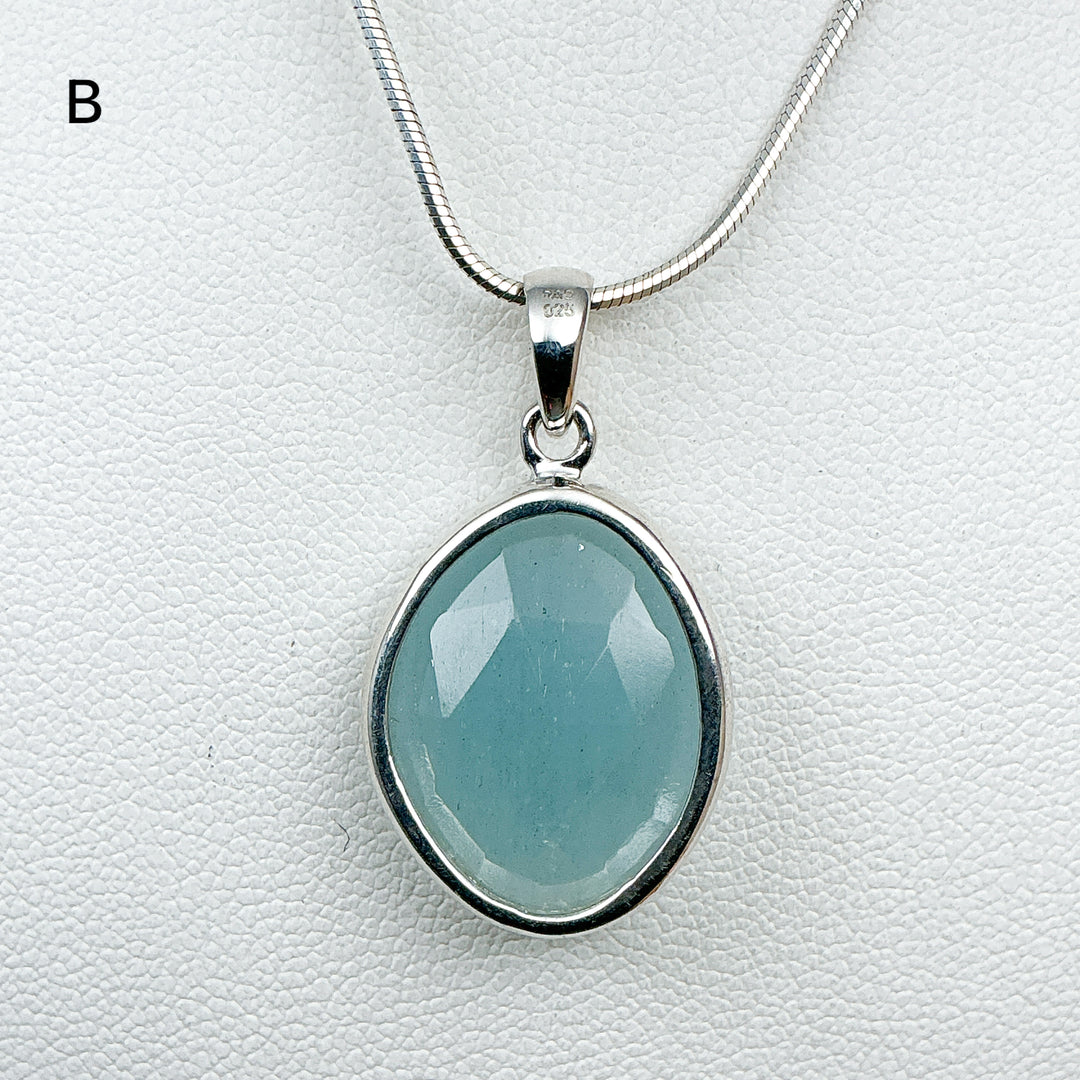 Aquamarine Pendant-Rocks and Gems Canada