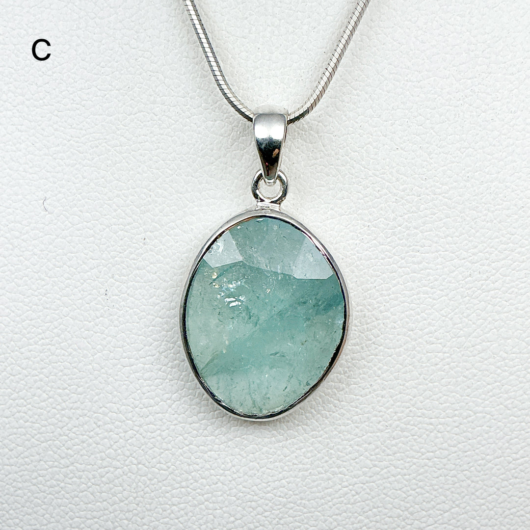 Aquamarine Pendant-Rocks and Gems Canada