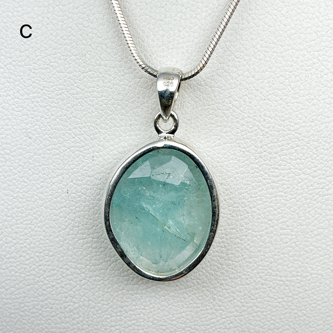 Aquamarine Pendant-Rocks and Gems Canada