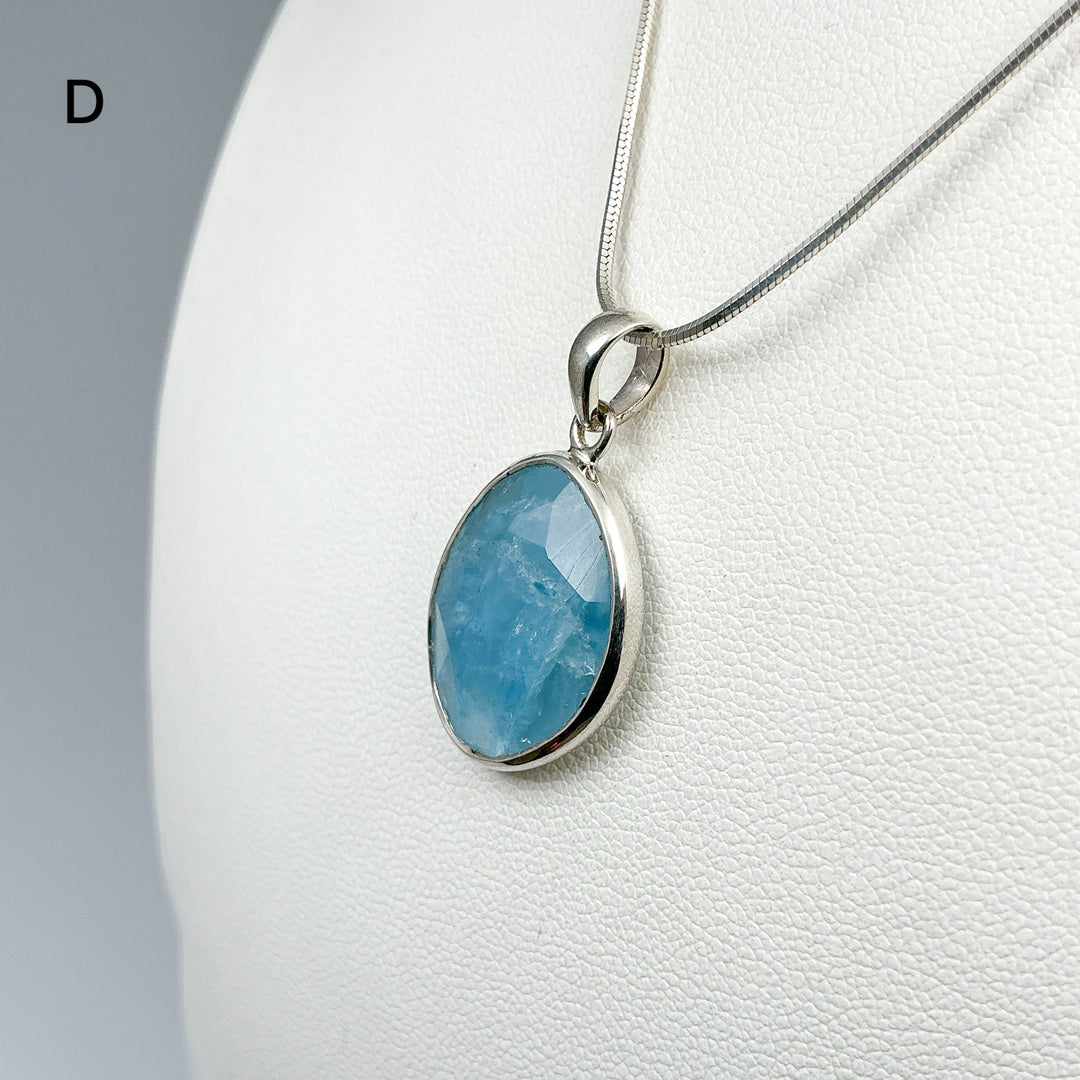 Aquamarine Pendant-Rocks and Gems Canada