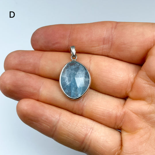 Aquamarine Pendant-Rocks and Gems Canada