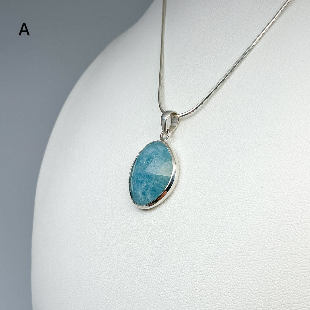 Aquamarine Pendant-Rocks and Gems Canada