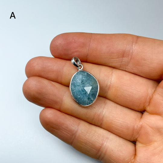 Aquamarine Pendant-Rocks and Gems Canada