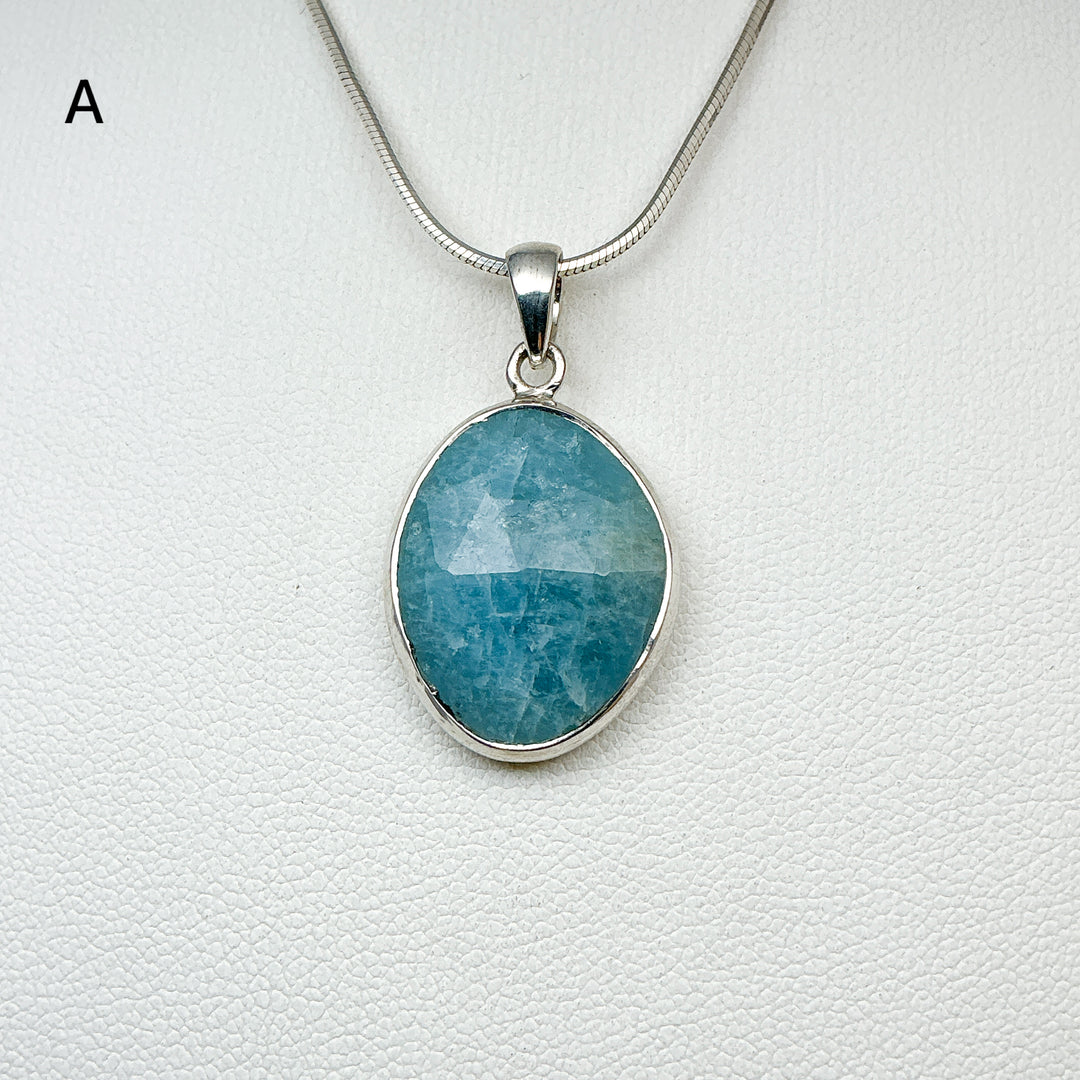 Aquamarine Pendant-Rocks and Gems Canada