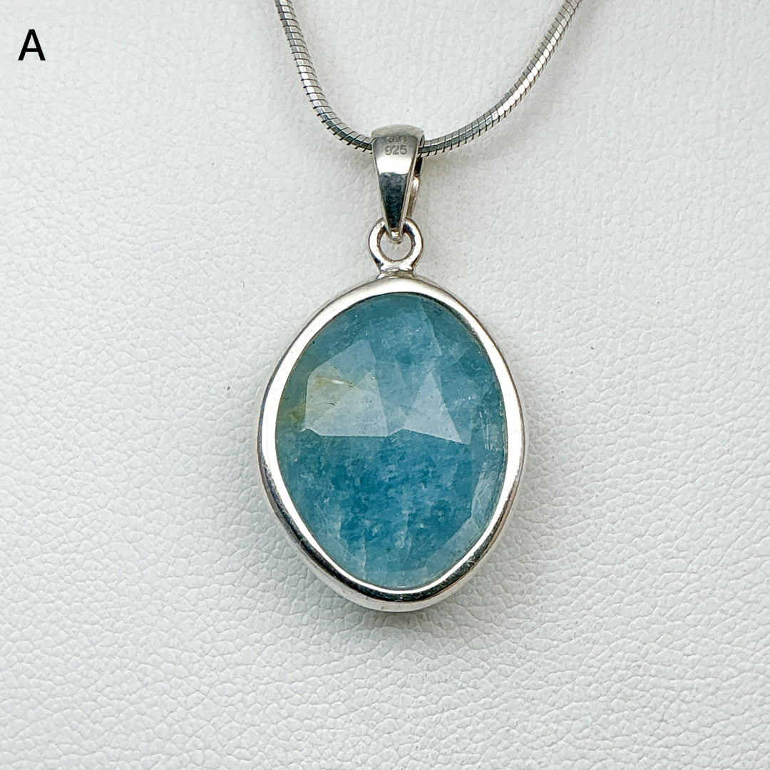Aquamarine Pendant-Rocks and Gems Canada
