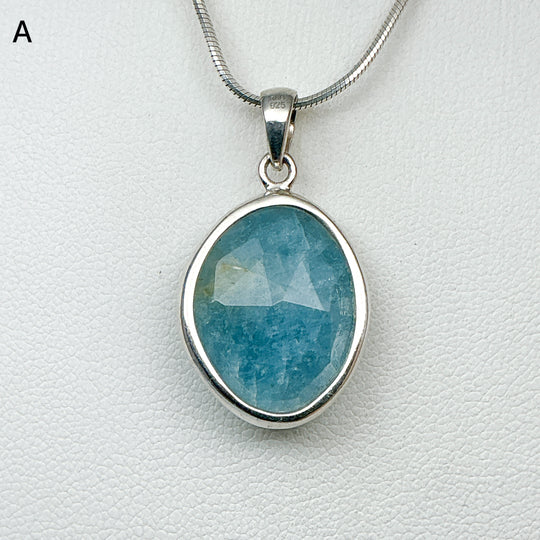 Aquamarine Pendant-Rocks and Gems Canada