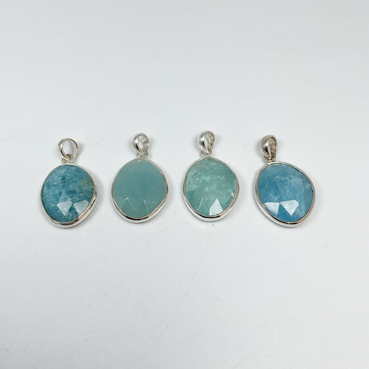 Aquamarine Pendant-Rocks and Gems Canada