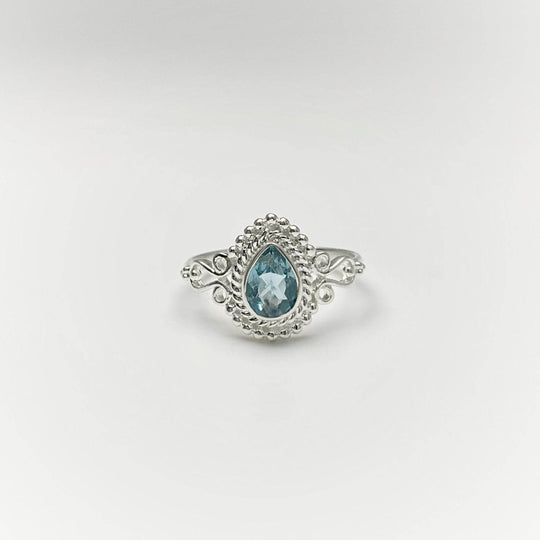 Aquamarine Ring-Rocks and Gems Canada