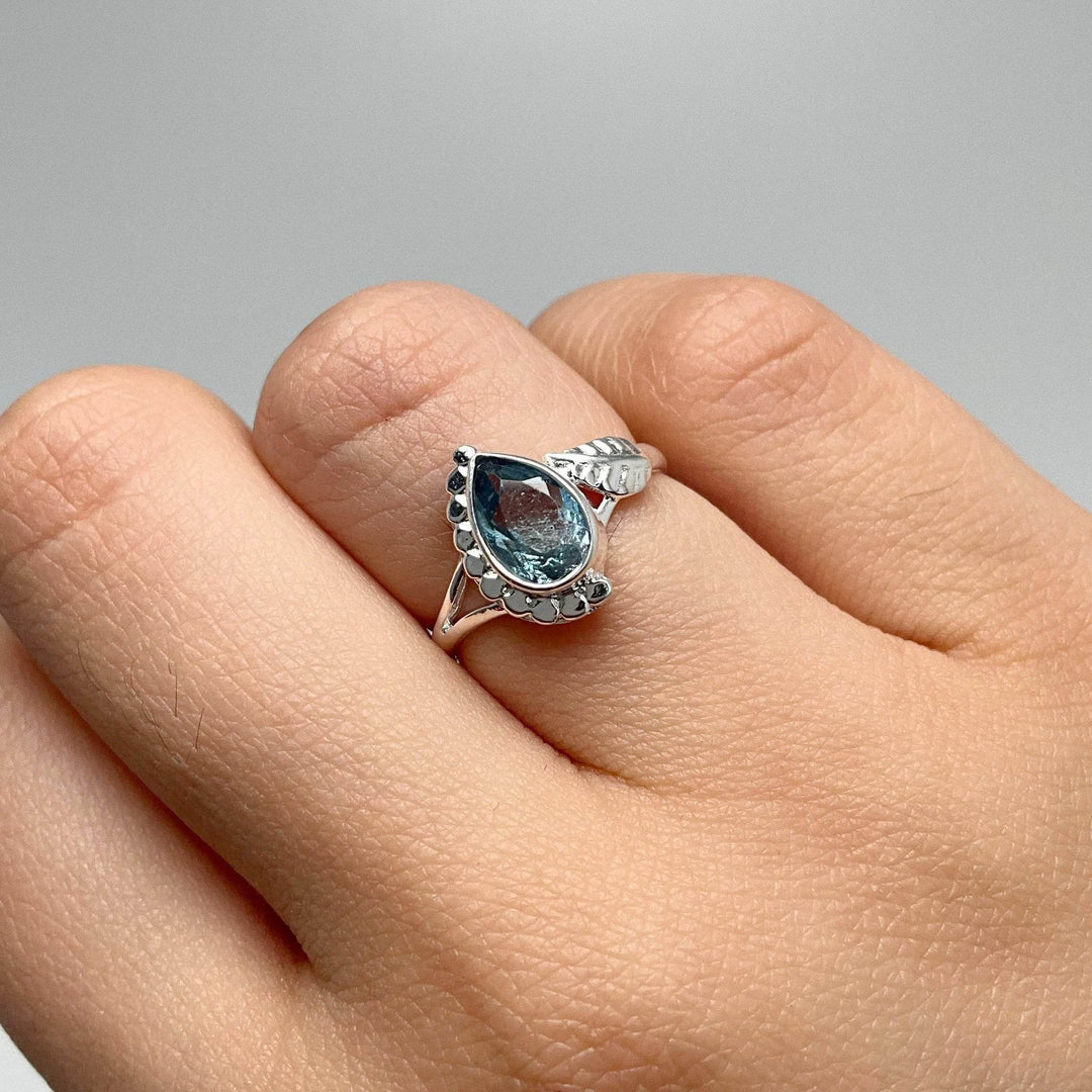 Aquamarine Ring-Rocks and Gems Canada