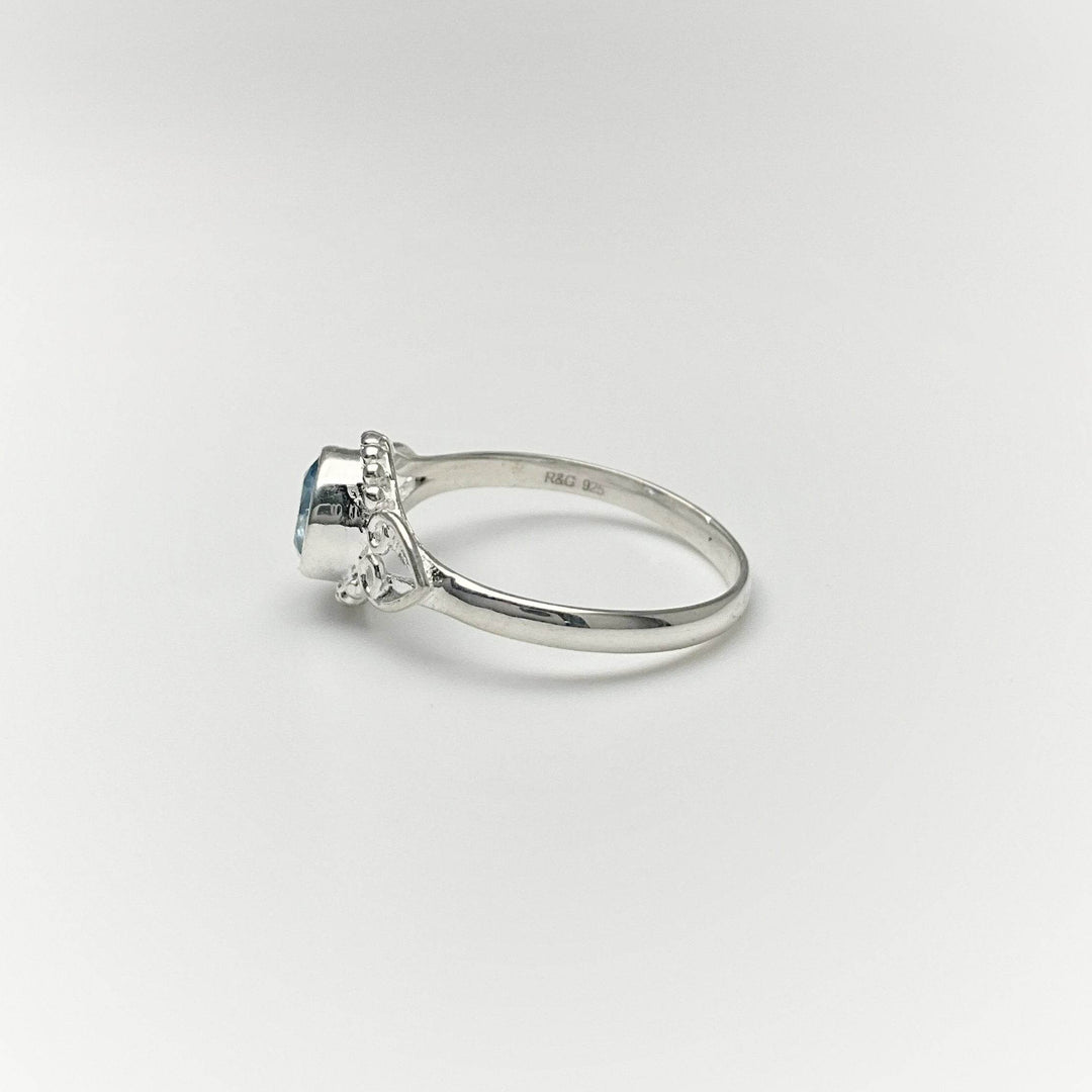 Aquamarine Ring-Rocks and Gems Canada