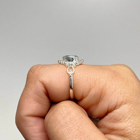 Aquamarine Ring-Rocks and Gems Canada