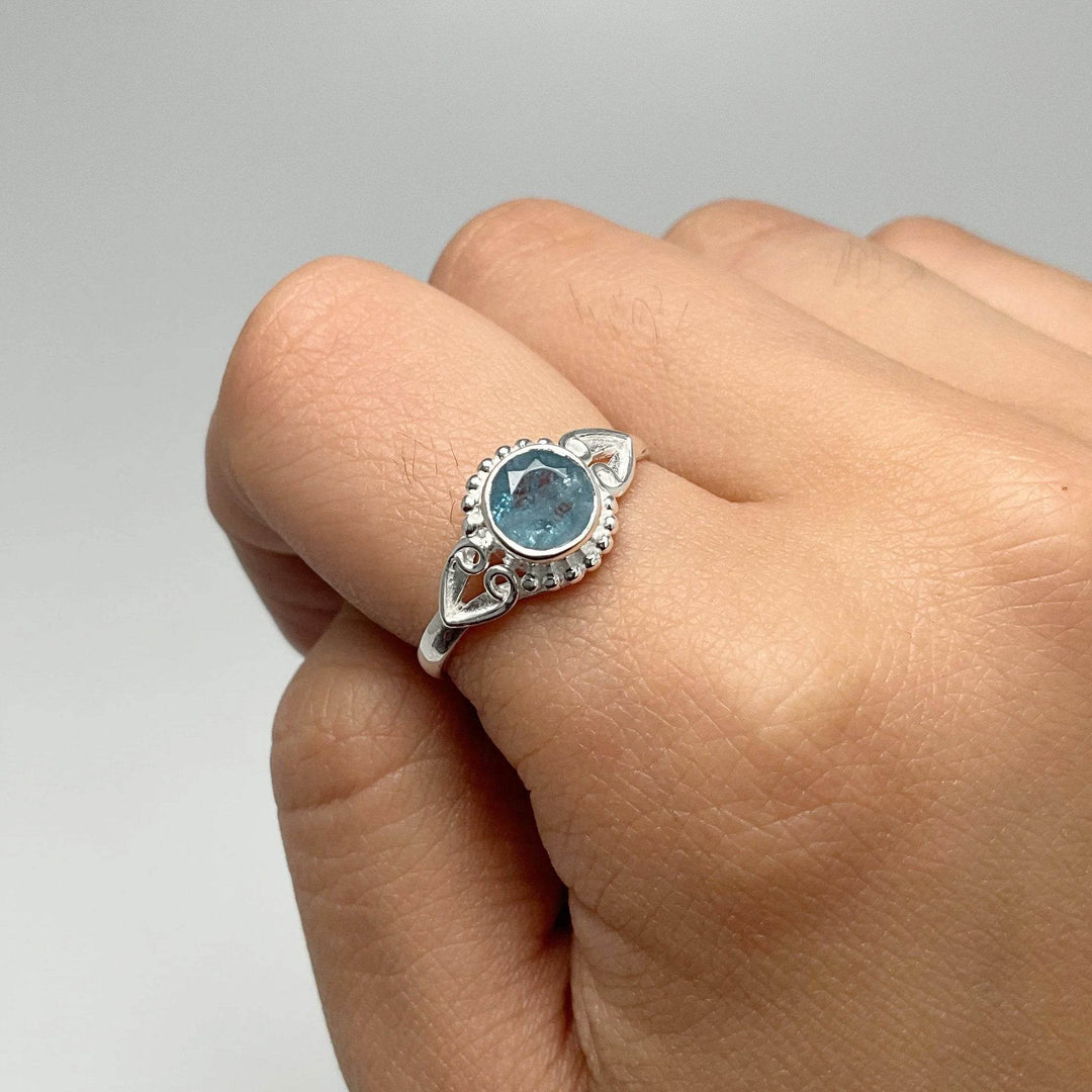 Aquamarine Ring-Rocks and Gems Canada