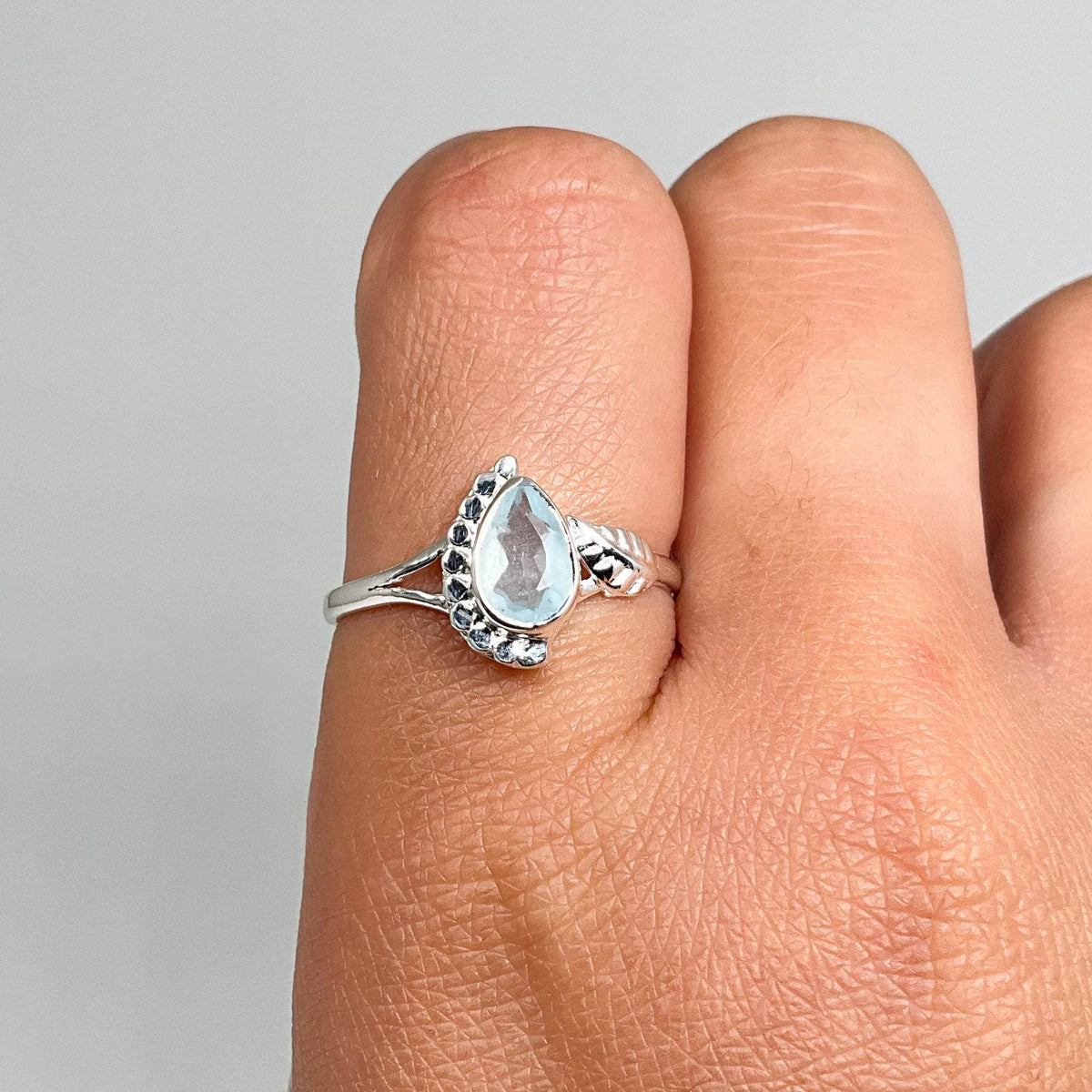 Aquamarine Ring-Rocks and Gems Canada