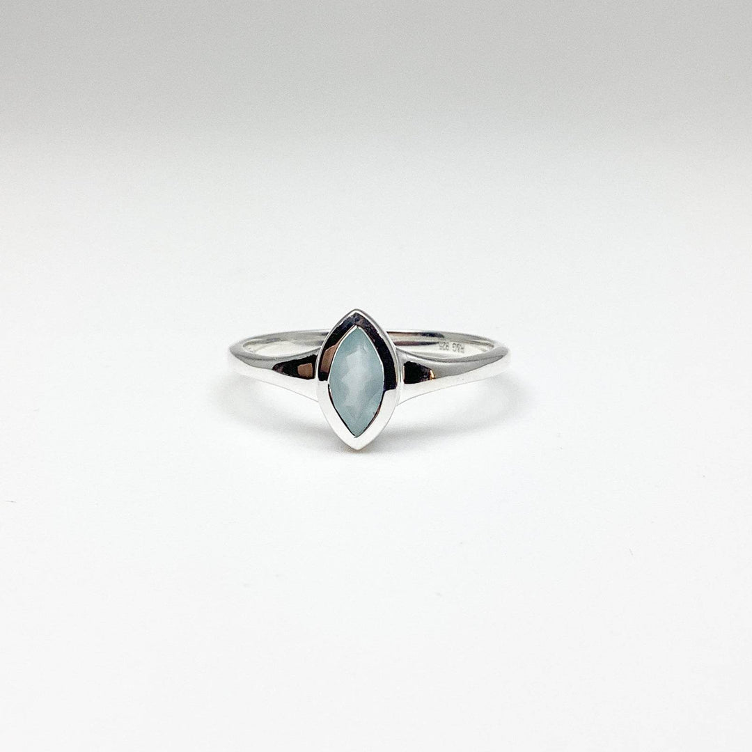Aquamarine Ring-Rocks and Gems Canada