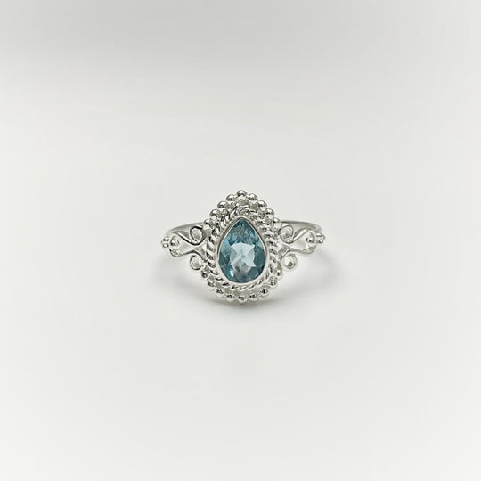 Aquamarine Ring - Rocks and Gems Canada