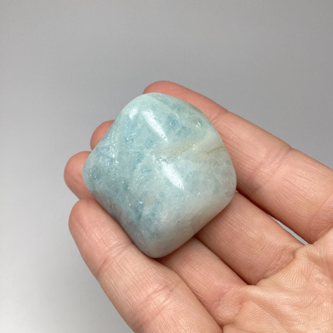 Aquamarine Tumble - Rocks and Gems Canada