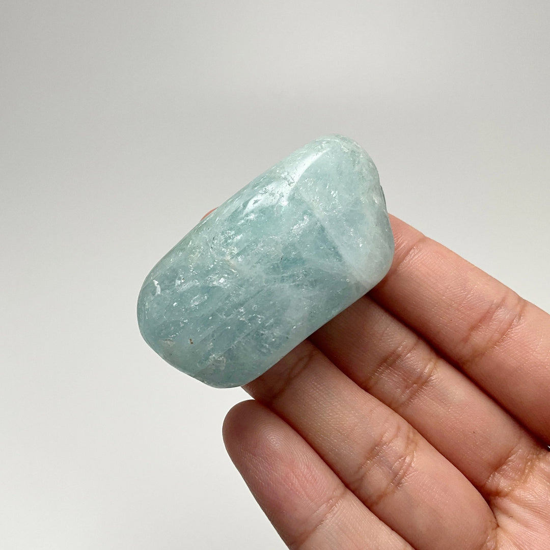 Aquamarine Tumble - Rocks and Gems Canada