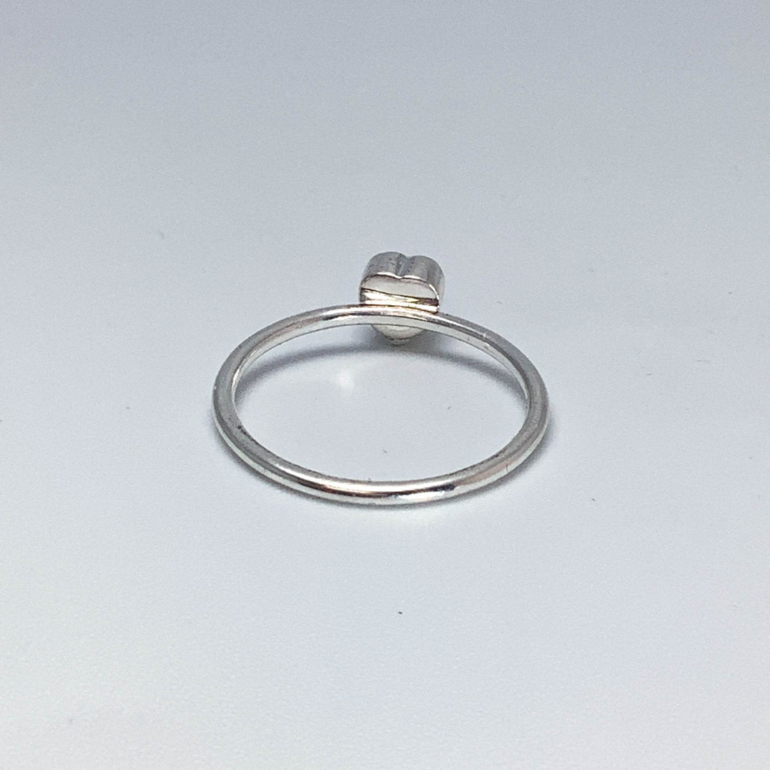 Australian Opal Heart Ring-Rocks and Gems Canada