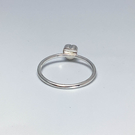 Australian Opal Heart Ring-Rocks and Gems Canada