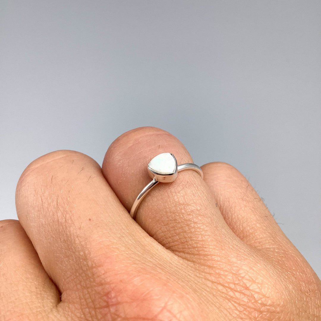 Australian Opal Ring-Rocks and Gems Canada