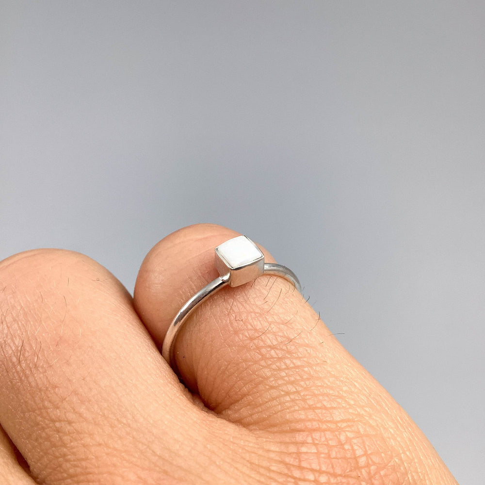 Australian Opal Ring-Rocks and Gems Canada