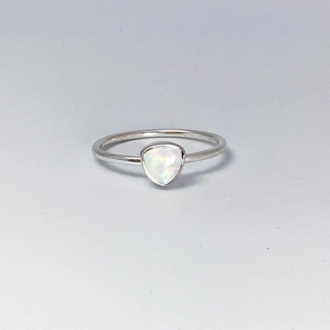 Australian Opal Ring-Rocks and Gems Canada