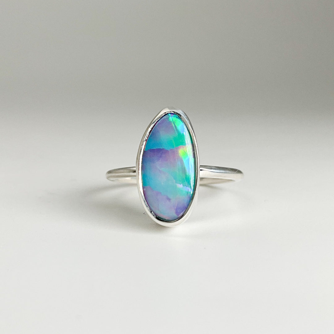 Australian Opal Ring - Rocks and Gems Canada