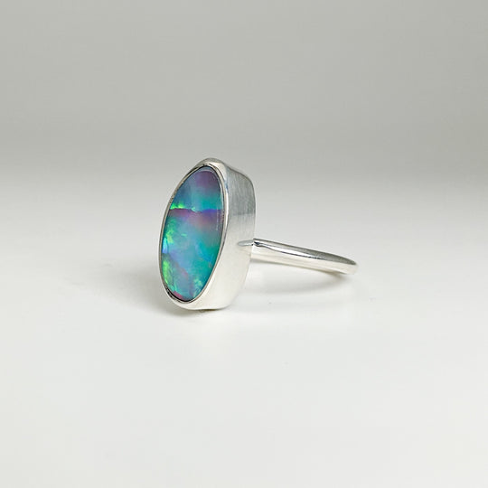 Australian Opal Ring - Rocks and Gems Canada