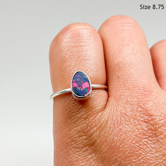 Australian Opal Ring - Rocks and Gems Canada