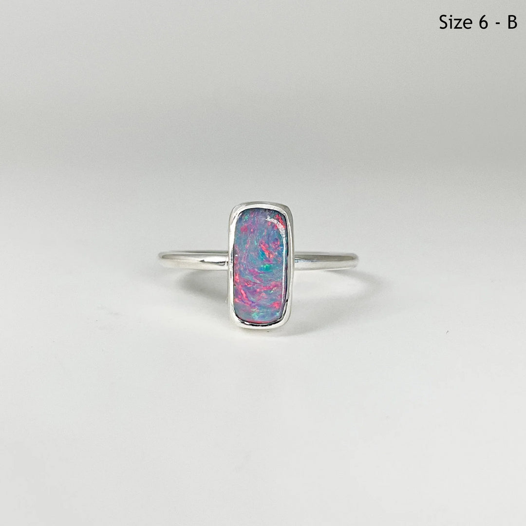 Australian Opal Ring - Rocks and Gems Canada