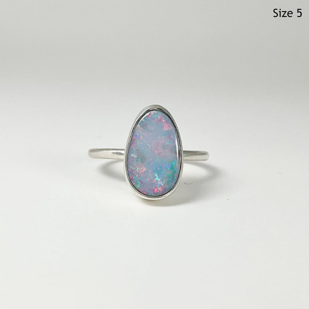 Australian Opal Ring - Rocks and Gems Canada