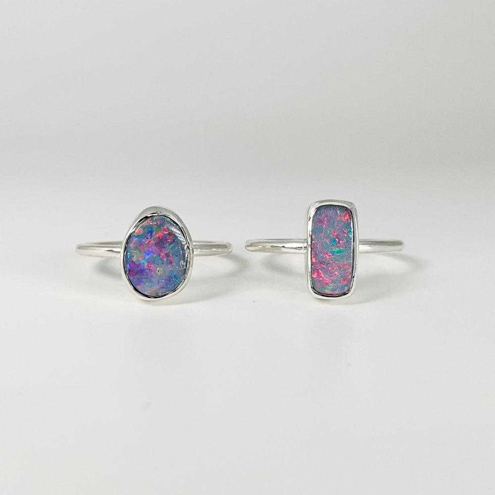 Australian Opal Ring - Rocks and Gems Canada