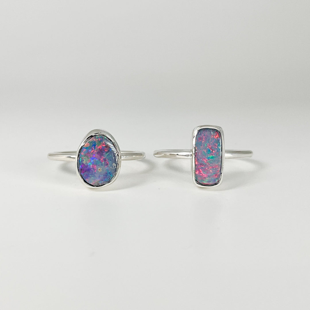 Australian Opal Ring - Rocks and Gems Canada