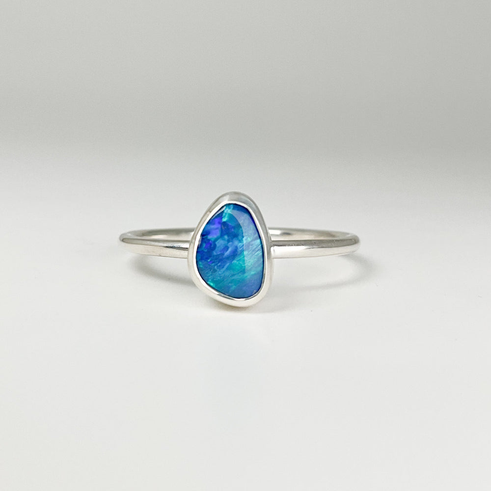 Australian Opal Ring - Rocks and Gems Canada