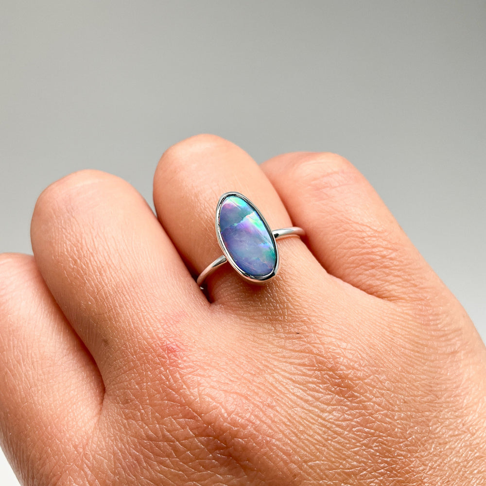 Australian Opal Ring - Rocks and Gems Canada