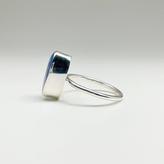 Australian Opal Ring - Rocks and Gems Canada