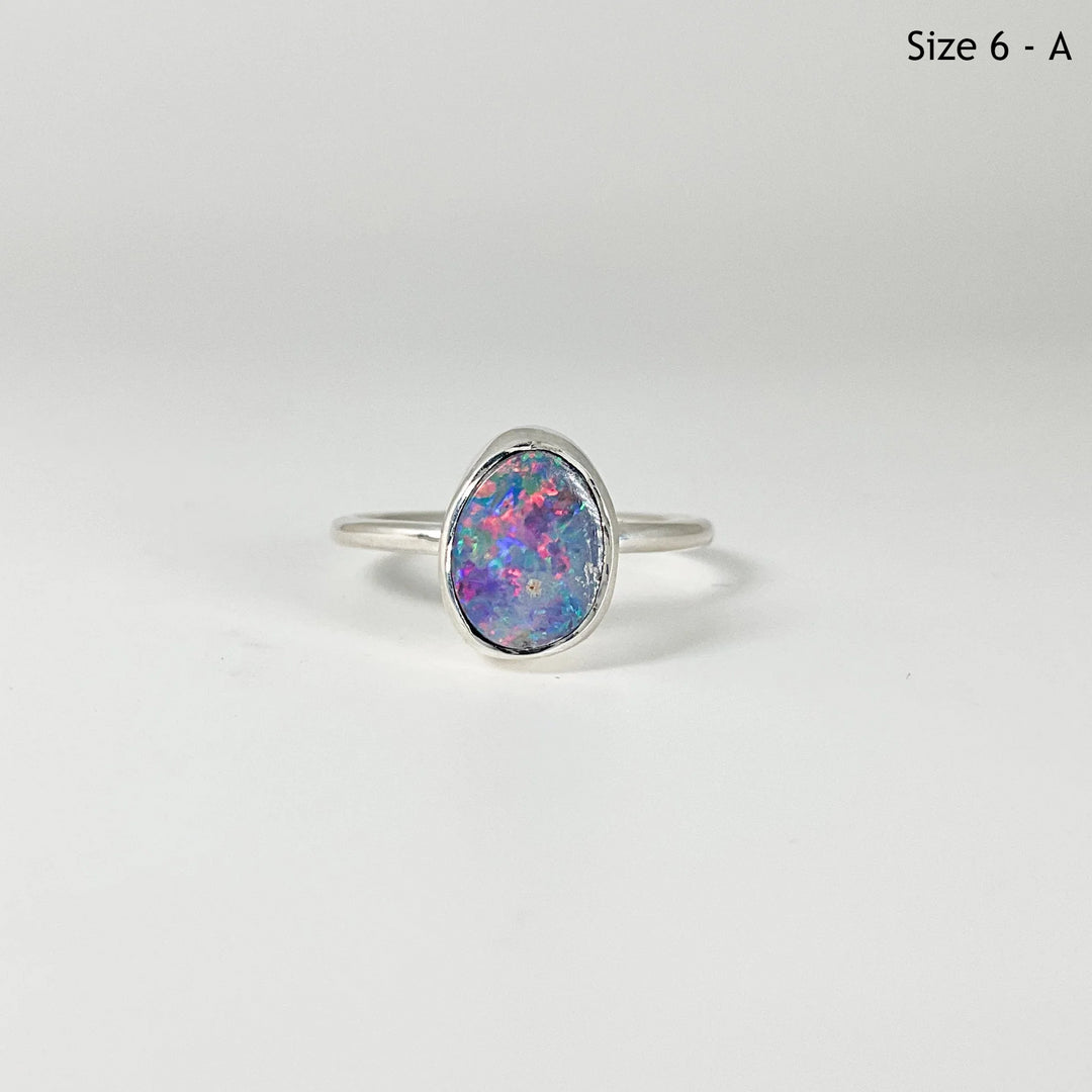 Australian Opal Ring - Rocks and Gems Canada